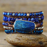 Alloy Bead Braided Bracelet - Trendsi - Flyclothing LLC