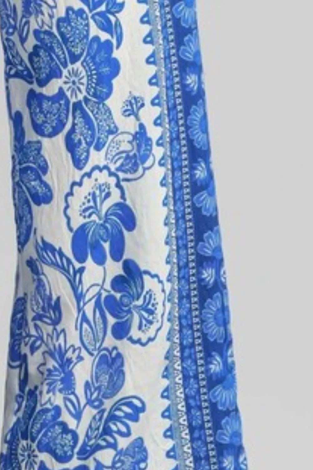 Umgee Full Size Floral Border Print Pants Plus Size - Trendsi - Flyclothing LLC