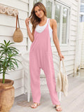 V-Neck Spaghetti Strap Jumpsuit - Trendsi - Flyclothing LLC