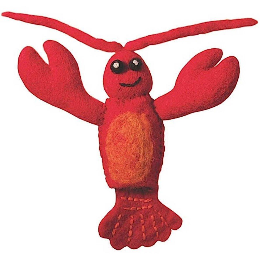 Woolie Finger Puppet - Lobster - Wild Woolies (T) - Wild Woolies (T) - Flyclothing LLC