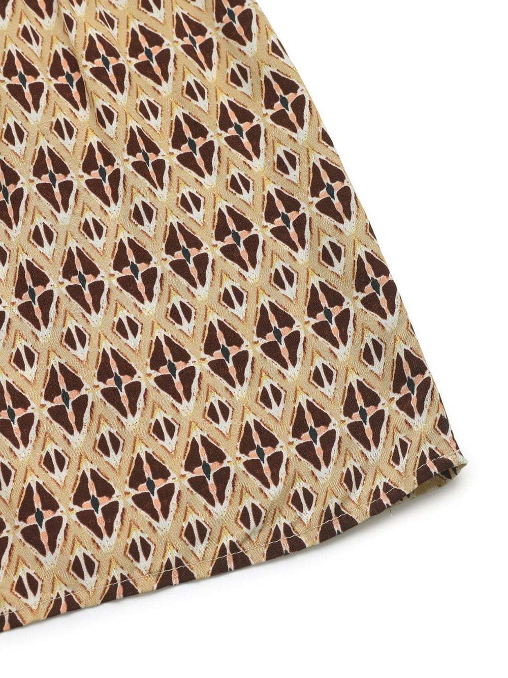 Printed Tiered Wide Strap Midi Dress - Trendsi - Flyclothing LLC