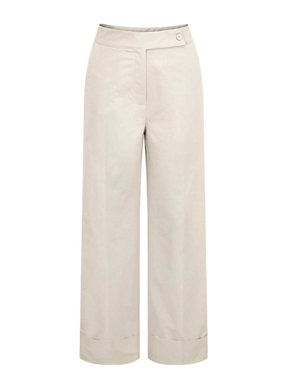 High Waist Wide Leg Pants - Trendsi - Flyclothing LLC