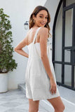 Knotted Strap Romper with Pockets - Trendsi - Flyclothing LLC