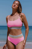 Scoop Neck Spaghetti Strap Bikini Set - Trendsi - Flyclothing LLC