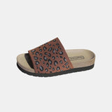 Leopard Open Toe Sandals - Trendsi - Flyclothing LLC