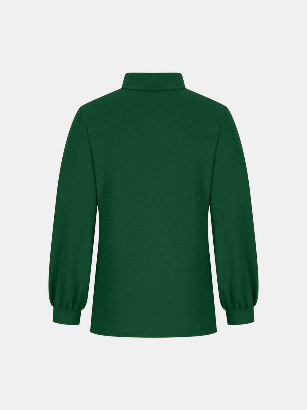 Full Size Mock Neck Long Sleeve T-Shirt - Trendsi - Flyclothing LLC