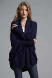 Open Front Batwing Sleeve Cardigan - Trendsi - Flyclothing LLC