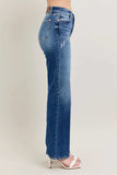 Judy Blue Full Size High Waist 90's Straight Leg Jeans Plus Size - Trendsi - Flyclothing LLC