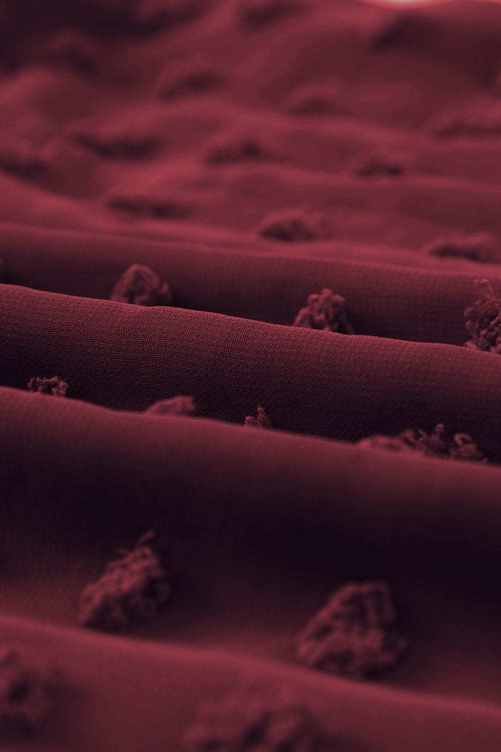 Full Size Swiss Dot V-Neck Tank - Trendsi - Flyclothing LLC