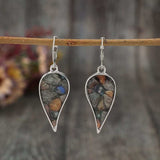 Natural Stone Dangle Earrings - Trendsi - Flyclothing LLC