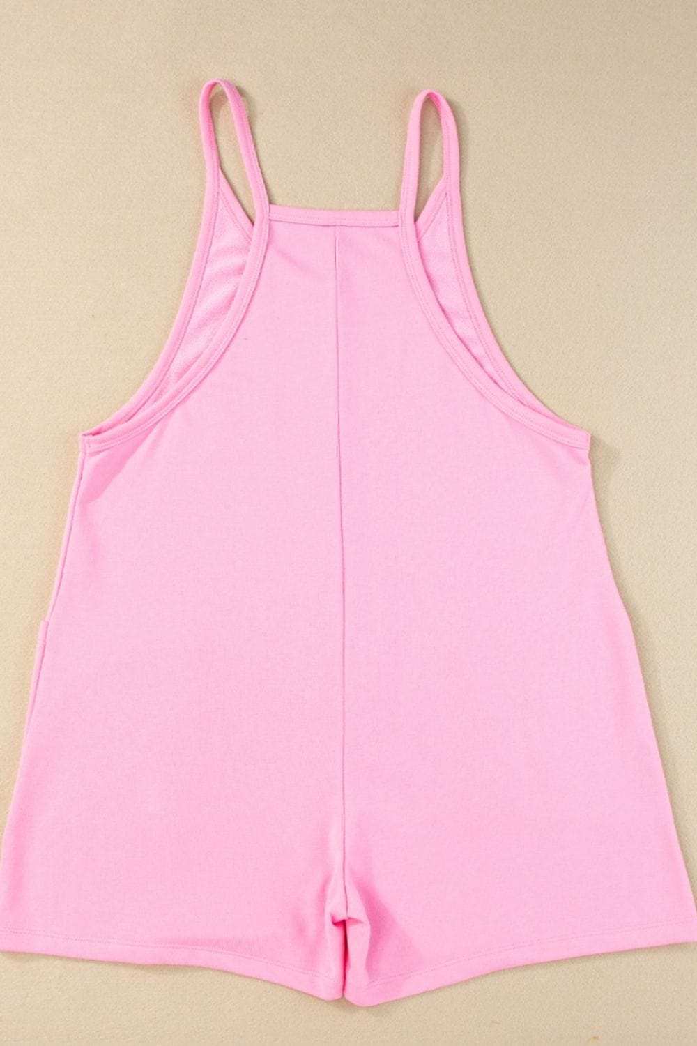 Sleeveless Romper with Pockets - Trendsi - Flyclothing LLC