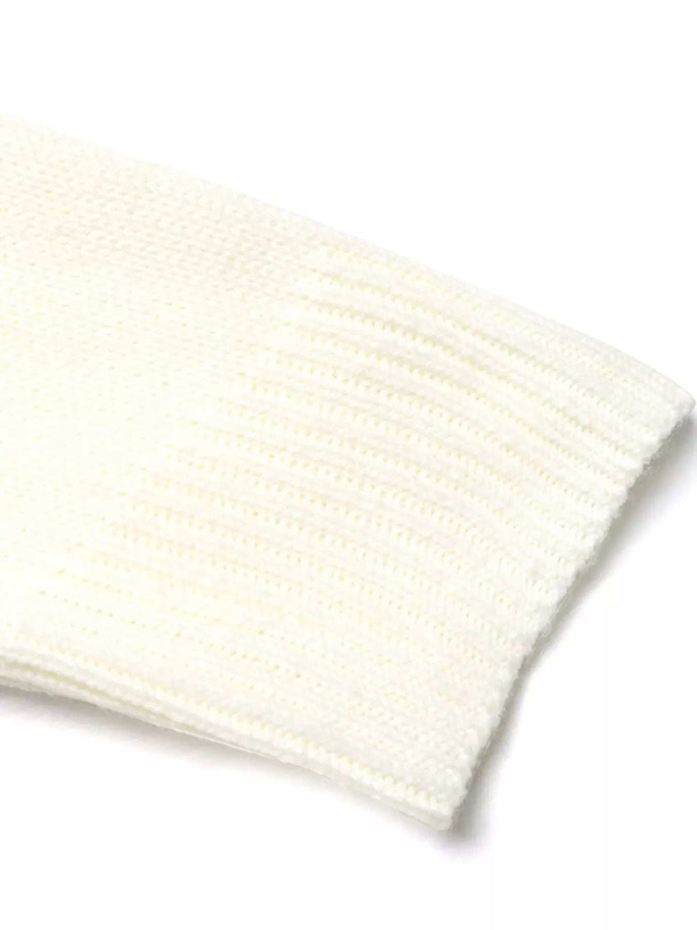 Contrast Round Neck Long Sleeve Sweater - Trendsi - Flyclothing LLC