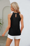 Sequin Grecian Neck Tank - Trendsi - Flyclothing LLC
