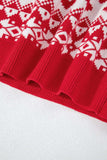 Christmas Element Turtleneck Long Sleeve Sweater - Trendsi - Flyclothing LLC