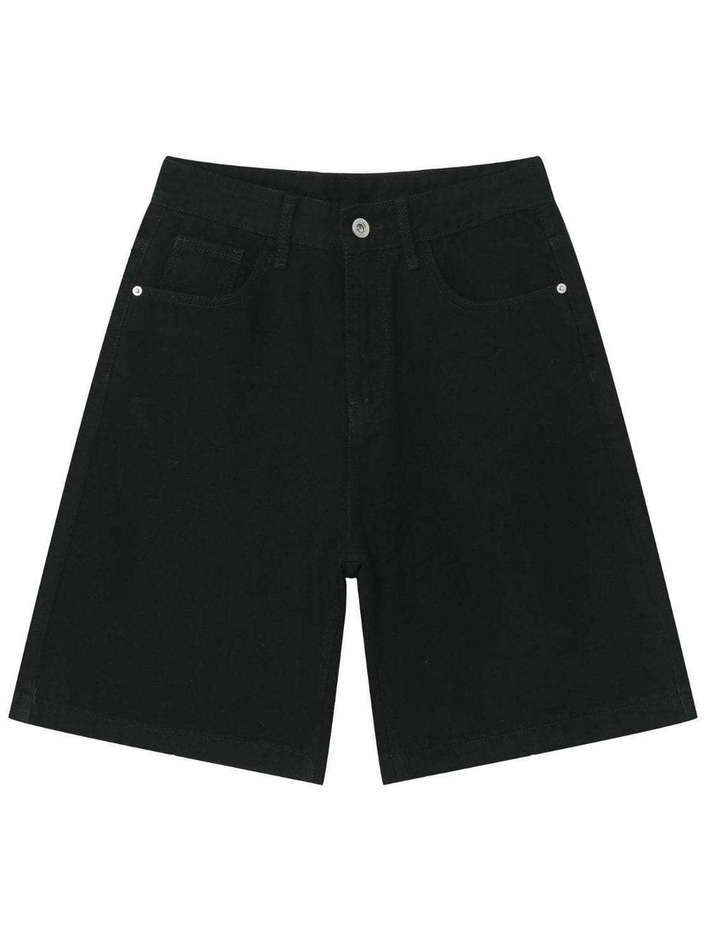 Men's Washed Denim Shorts with Pockets - Trendsi - Flyclothing LLC