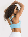 Crisscross Scoop Neck Active Tank - Trendsi - Flyclothing LLC
