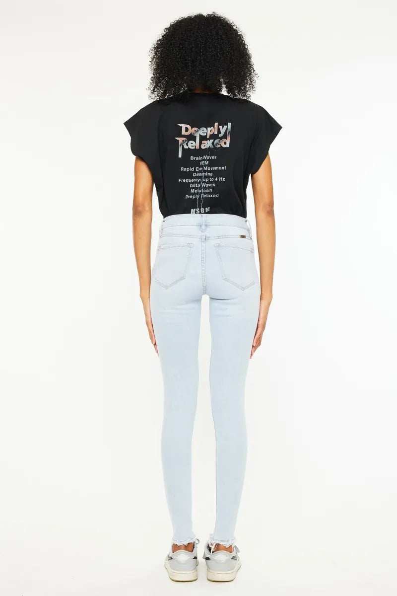 Kancan High Rise Super Skinny Jeans - Trendsi - Flyclothing LLC