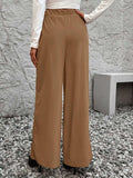 Tied High Waist Wide Leg Pants - Trendsi - Flyclothing LLC