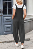 Lovelet Knotted Strap Overalls with Pockets - Trendsi - Flyclothing LLC
