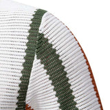 Men's Collared Neck Striped Knit Polo - Trendsi - Flyclothing LLC