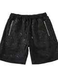 Men's Drawstring Printed Shorts - Trendsi - Flyclothing LLC