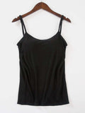 Scoop Neck Adjustable Strap Cami - Trendsi - Flyclothing LLC