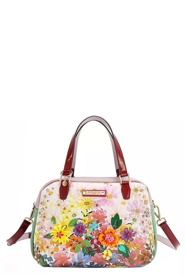 Nicole Lee USA Dreams Blossom Handbag - Trendsi - Flyclothing LLC