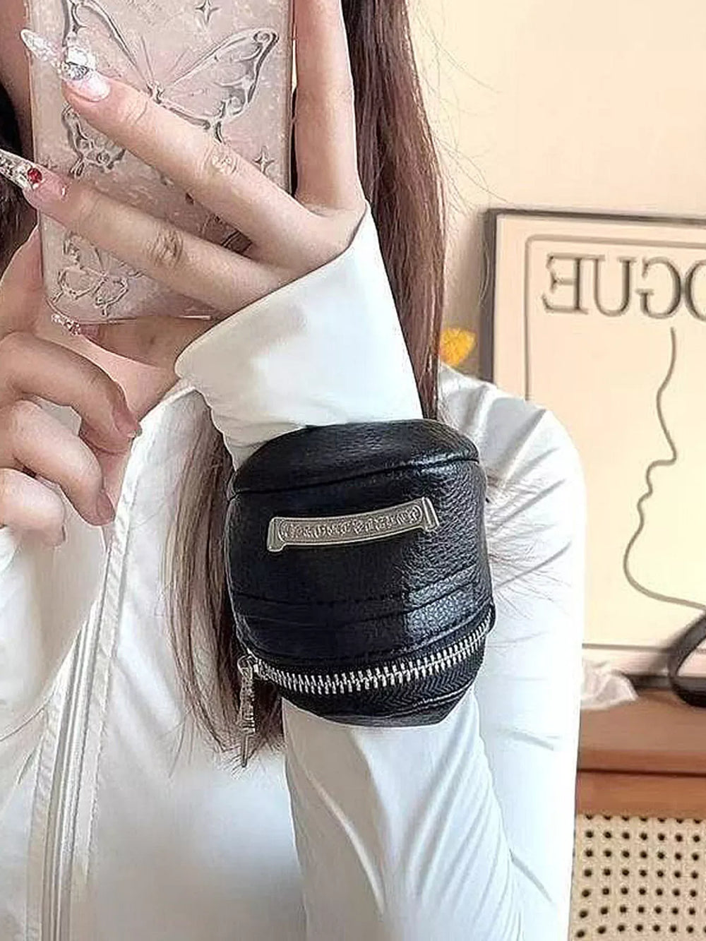 PU Leather Sling Bag - Trendsi - Flyclothing LLC