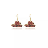 Cowboy Hat & Bottle Dangle Earrings - Trendsi - Flyclothing LLC