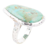 Abstract Blue Turquoise and Sterling Silver Ring - Barse Jewelry - Flyclothing LLC