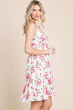 Culture Code Full Size Floral Frill Cami Dress - Trendsi - Flyclothing LLC