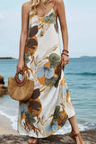 Printed Spaghetti Strap Maxi Dress - Trendsi - Flyclothing LLC