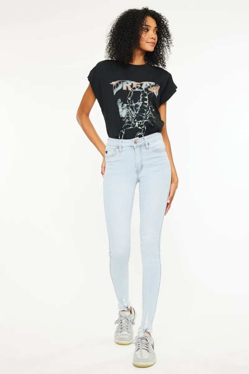 Kancan High Rise Super Skinny Jeans - Trendsi - Flyclothing LLC