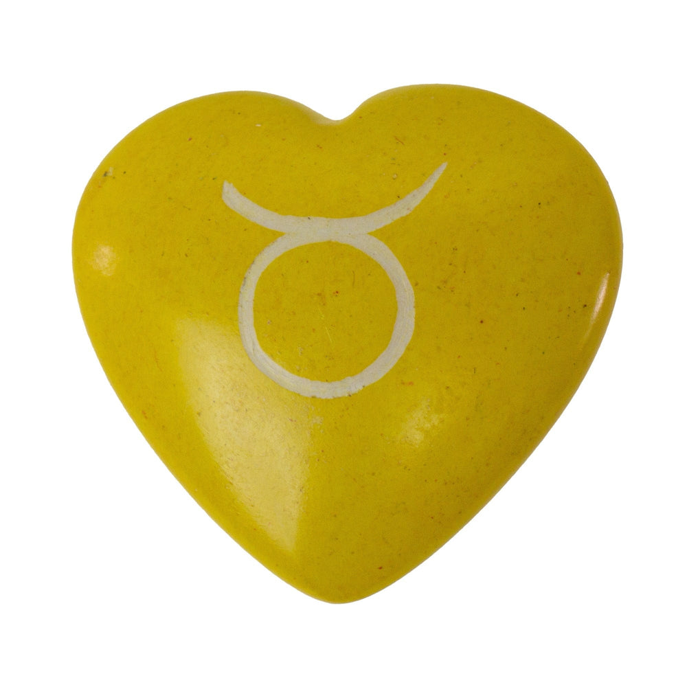 Zodiac Soapstone Hearts, Pack of 5: TAURUS - SMOLArt - Flyclothing LLC