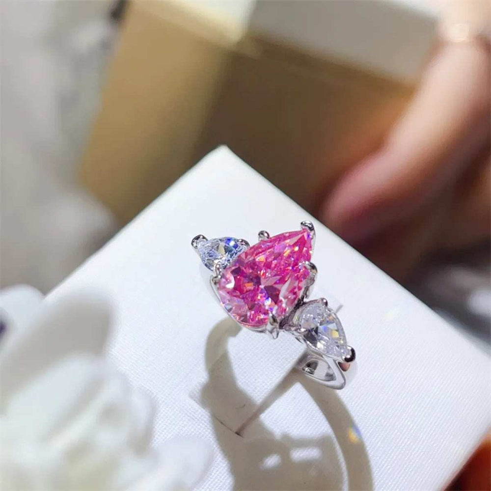 2 Carat 925 Sterling Silver Moissanite Ring - Trendsi - Flyclothing LLC