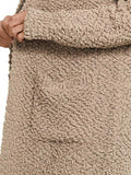 Zenana Long Sleeve Popcorn Sweater Cardigan with Pockets - Trendsi - Flyclothing LLC