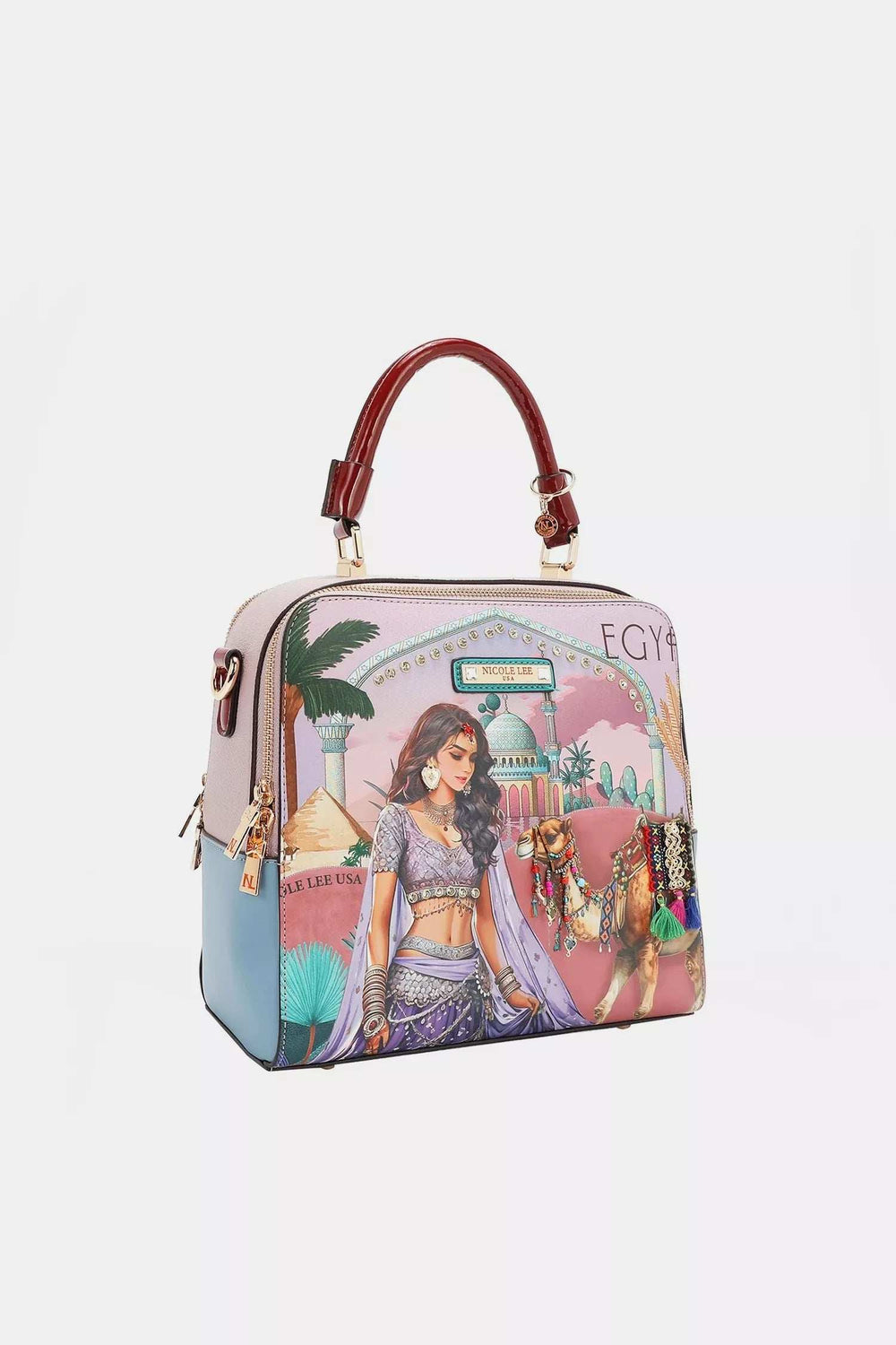 Nicole Lee USA Queen Cleopatra Handbag - Trendsi - Flyclothing LLC