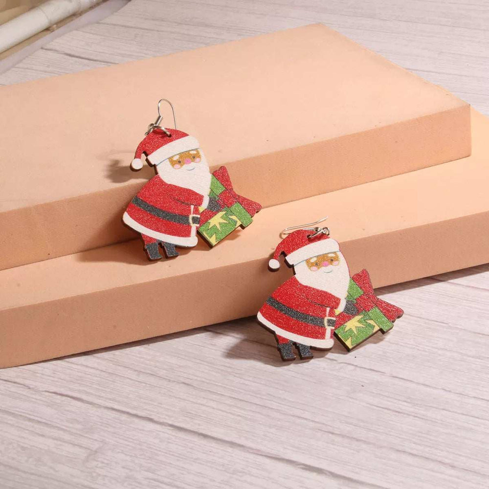 Christmas-Themed Dangle Earrings - Trendsi - Flyclothing LLC