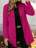 Button-Down Longline Outerwear - Trendsi - Flyclothing LLC
