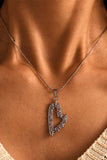 Stainless Steel Heart Earrings and Necklace Set - Trendsi - Flyclothing LLC