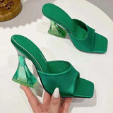 Open Toe High Heel Sandals - Trendsi - Flyclothing LLC