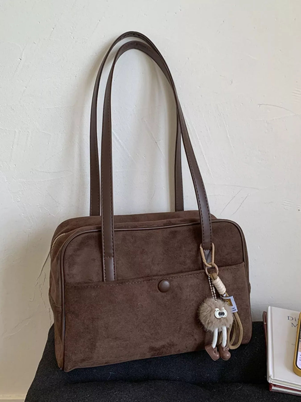 Vintage Handbag with Charm - Trendsi - Flyclothing LLC