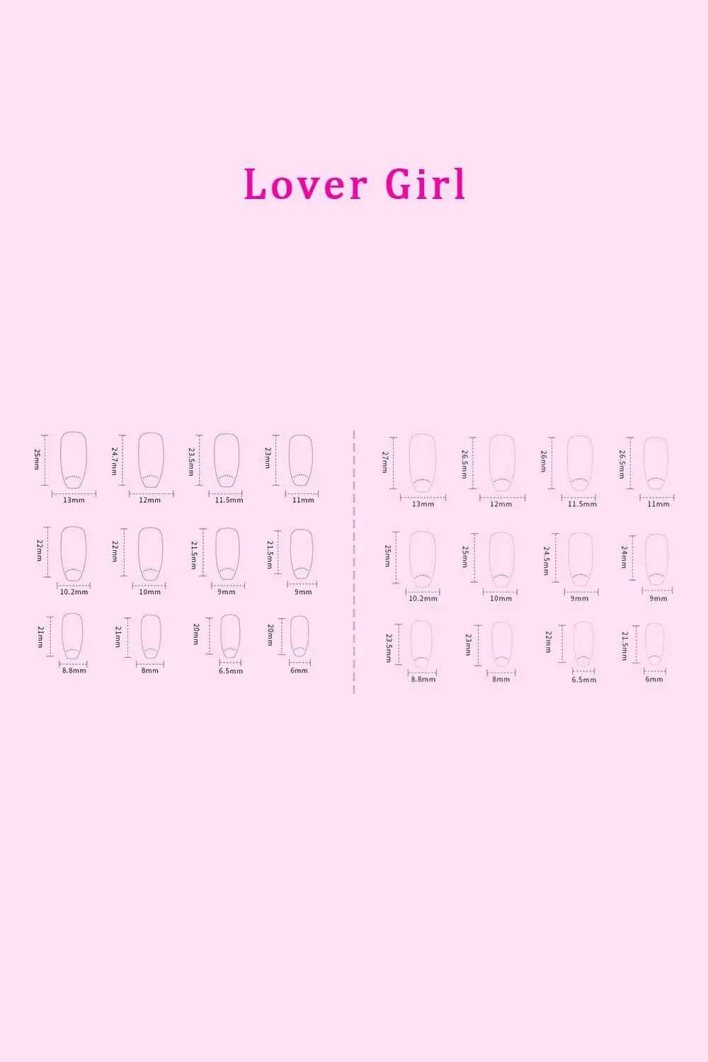 SO PINK BEAUTY Press On Nails 2 Packs - Trendsi - Flyclothing LLC