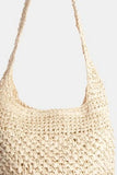 Fame Intricate Braided Hobo Shoulder Bag - Trendsi - Flyclothing LLC