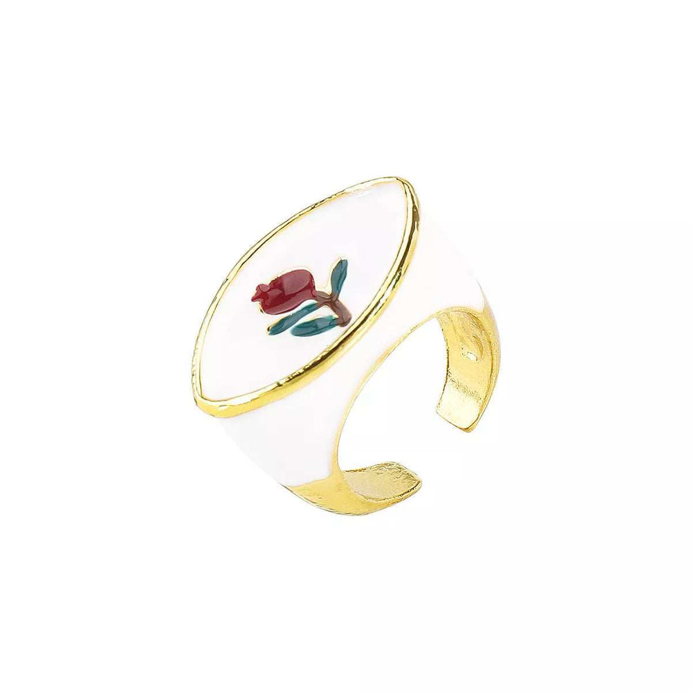 18K Gold-Plated Open Ring - Trendsi - Flyclothing LLC