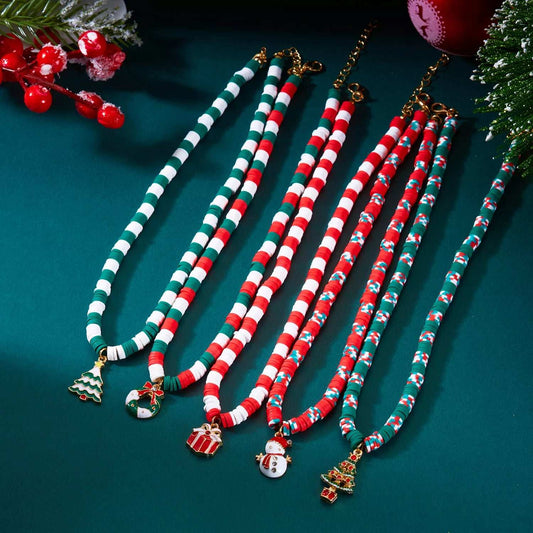 Christmas Pendant Necklace - Trendsi - Flyclothing LLC