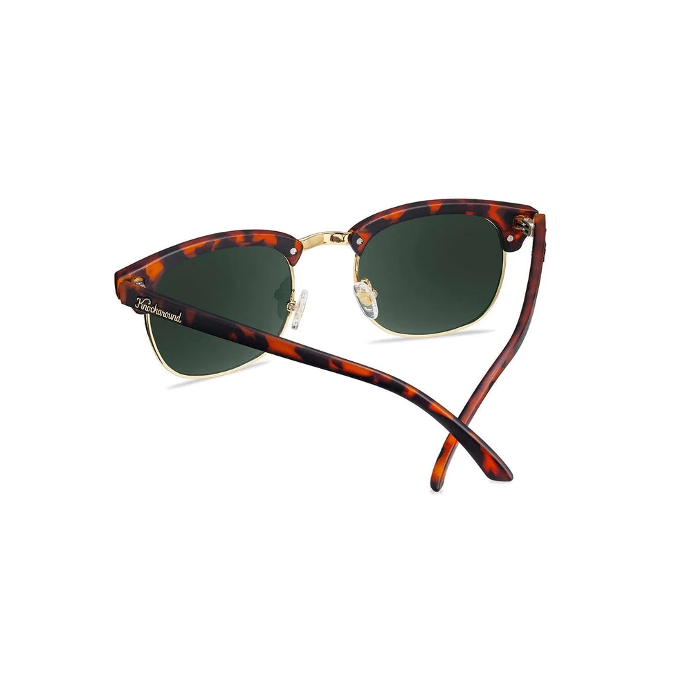 Matte Tortoise Shell & Gold Brooklines - Knockaround - Flyclothing LLC