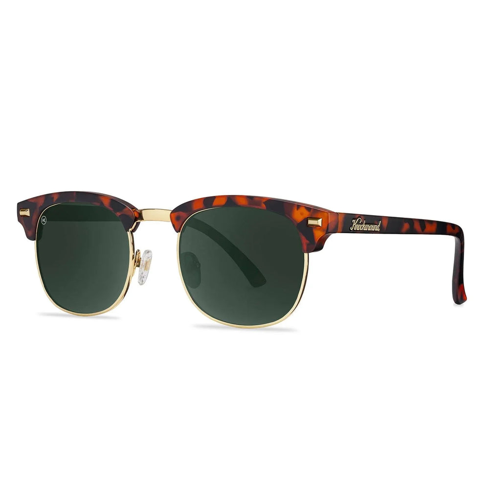 Matte Tortoise Shell & Gold Brooklines - Knockaround - Flyclothing LLC