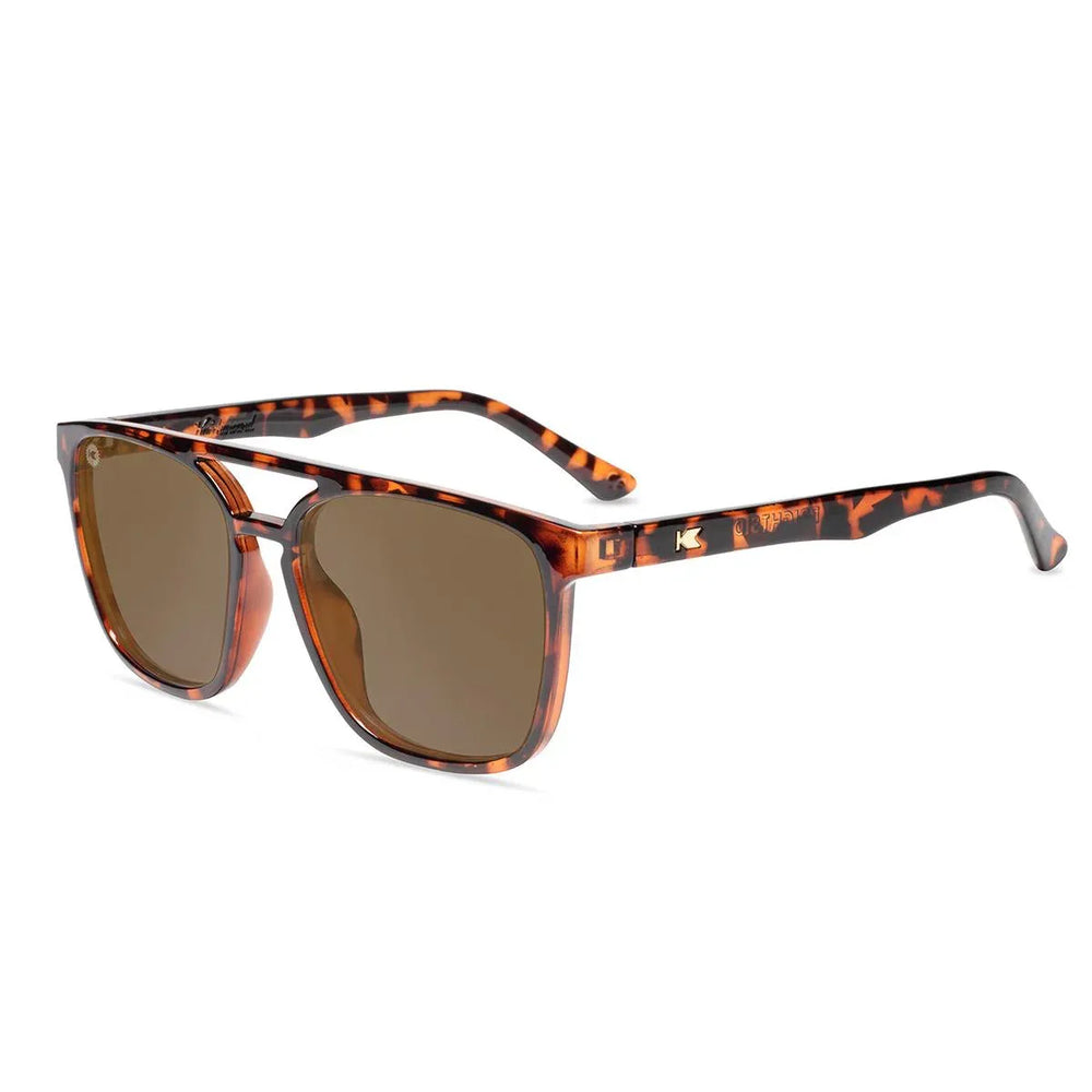 Glossy Tortoise Shell / Amber Brightsides - Knockaround - Flyclothing LLC