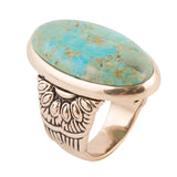 Agave Genuine Turquoise Ring - Barse Jewelry - Flyclothing LLC
